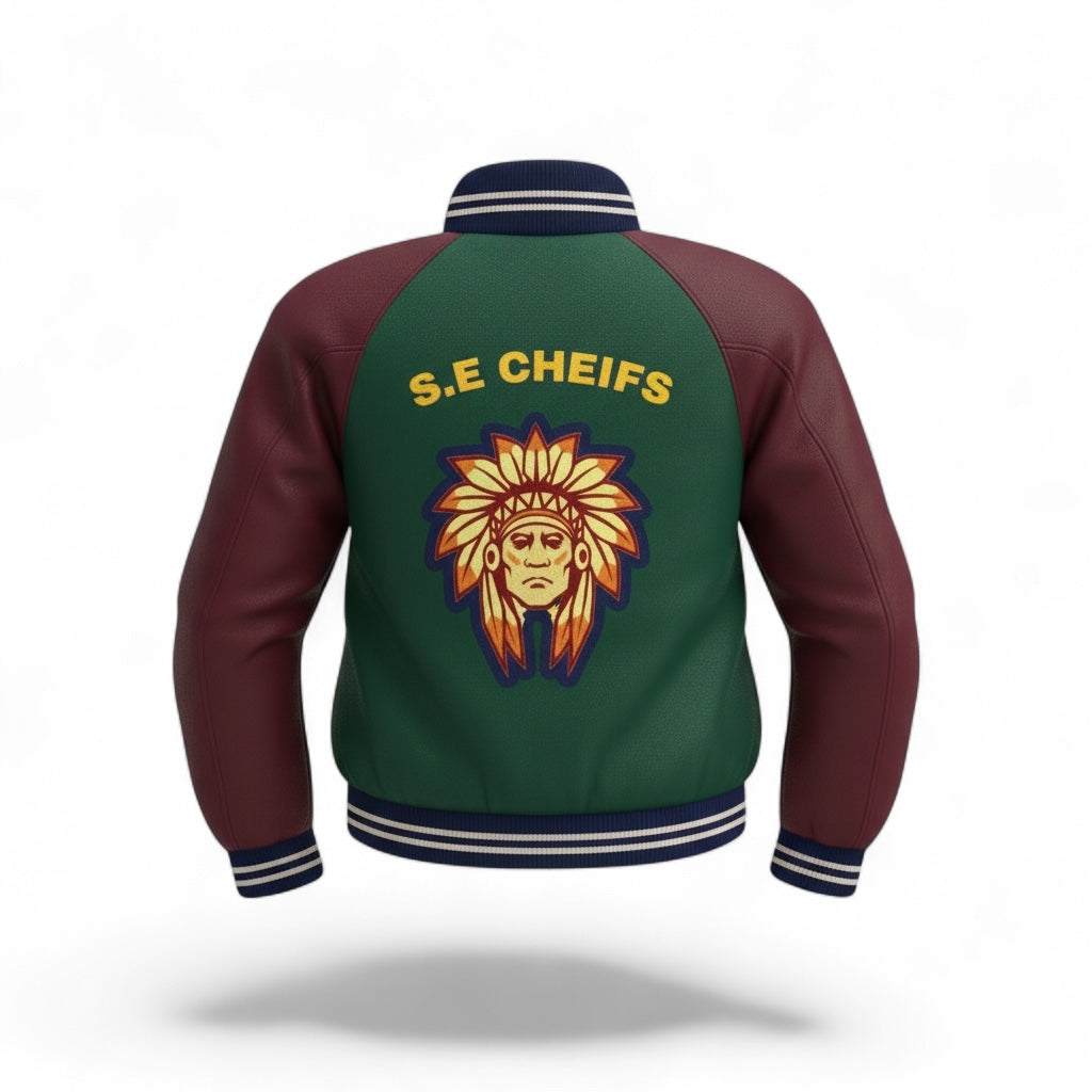 Vintage S.E. CHIEFS LETTERMAN JACKET
