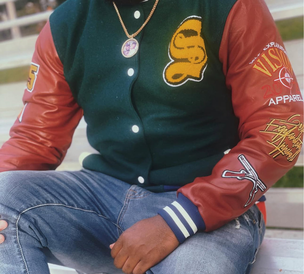 Vintage S.E. CHIEFS LETTERMAN JACKET