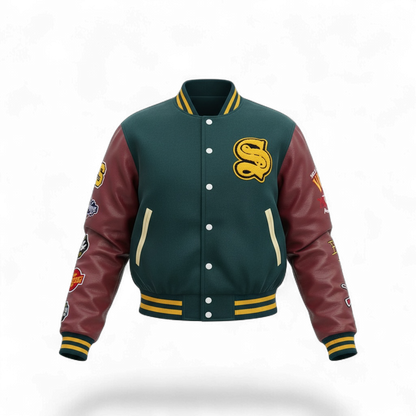 Vintage S.E CHIEFS Cropped LETTERMAN JACKET