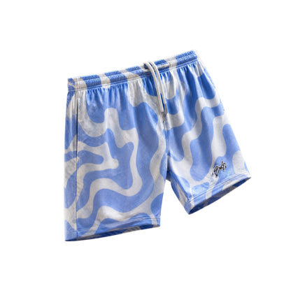 Wavy SEAson Mesh Basketball Shorts