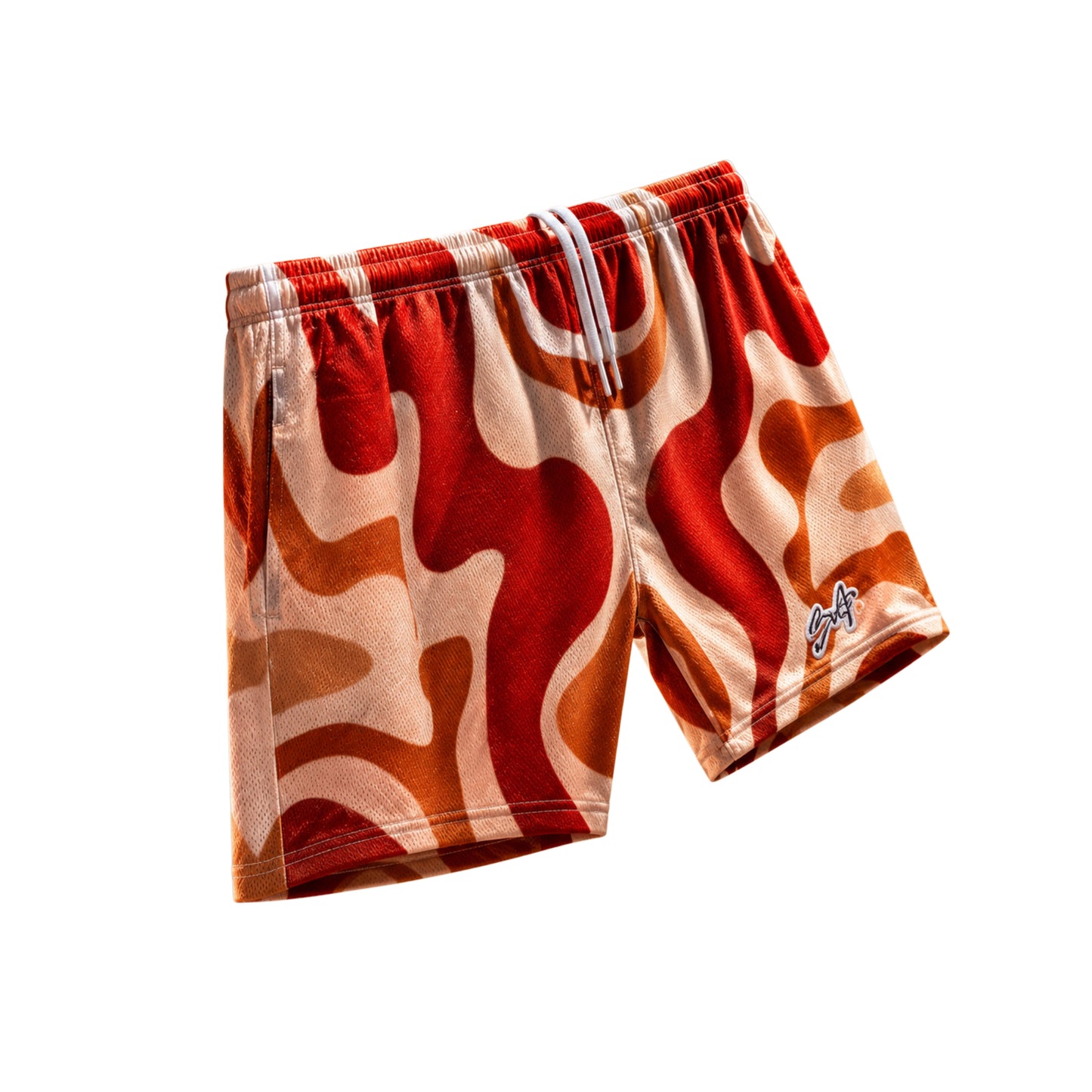 Wavy SEAson Mesh Basketball Shorts